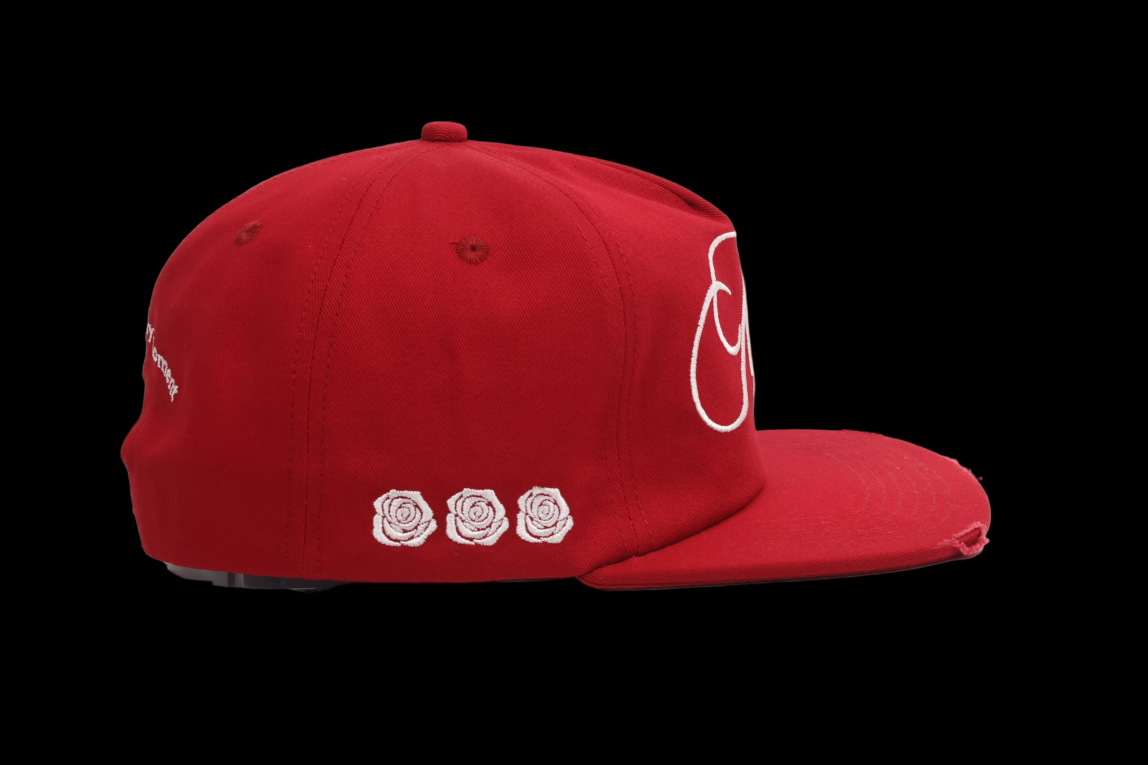 RED "SCRIPT LOGO" HAT